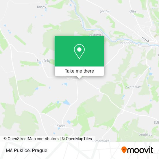 Карта Mš Puklice