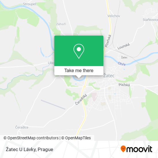 Карта Žatec U Lávky