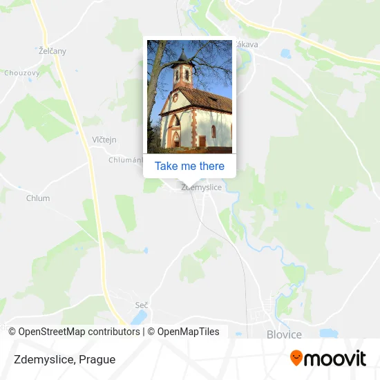Карта Zdemyslice
