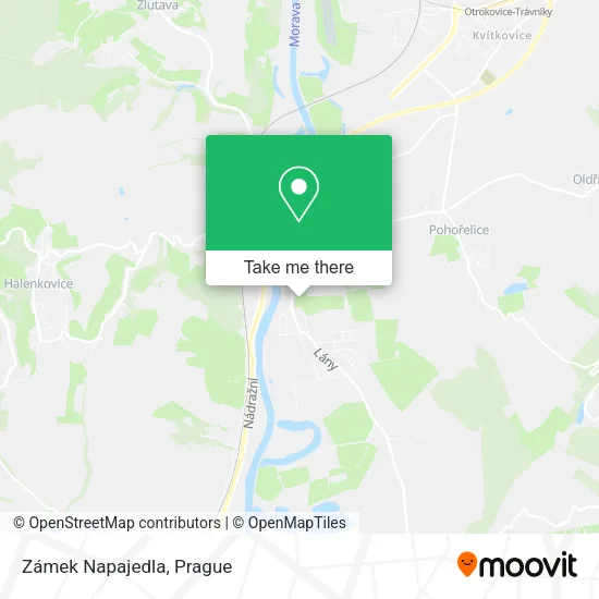 Карта Zámek Napajedla