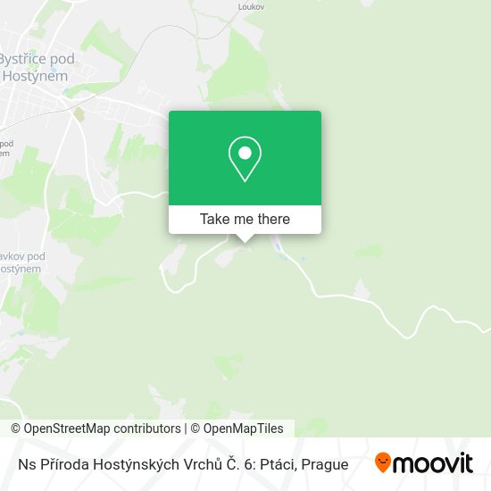 Ns Příroda Hostýnských Vrchů Č. 6: Ptáci map