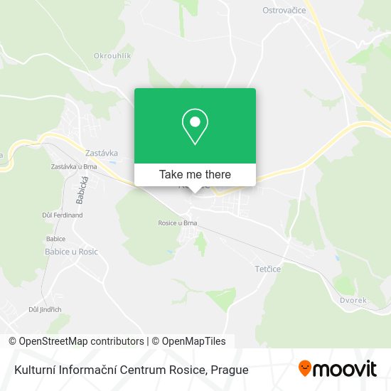 Kulturní Informační Centrum Rosice map