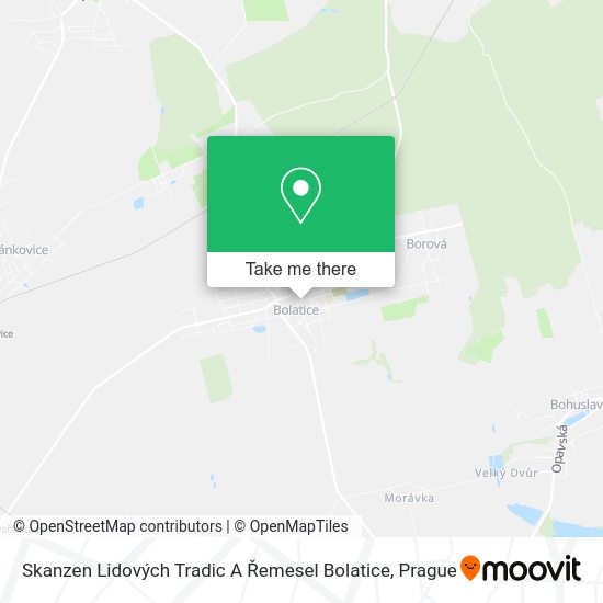 Skanzen Lidových Tradic A Řemesel Bolatice map