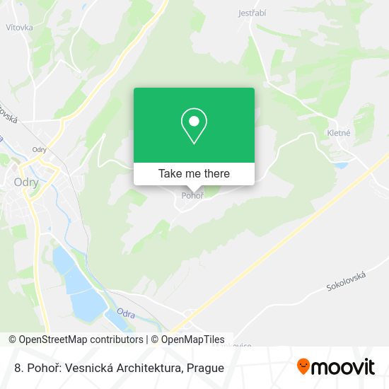 8. Pohoř: Vesnická Architektura map