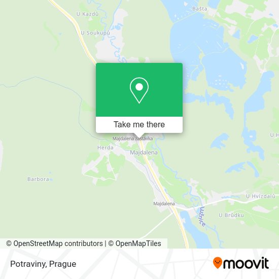 Карта Potraviny