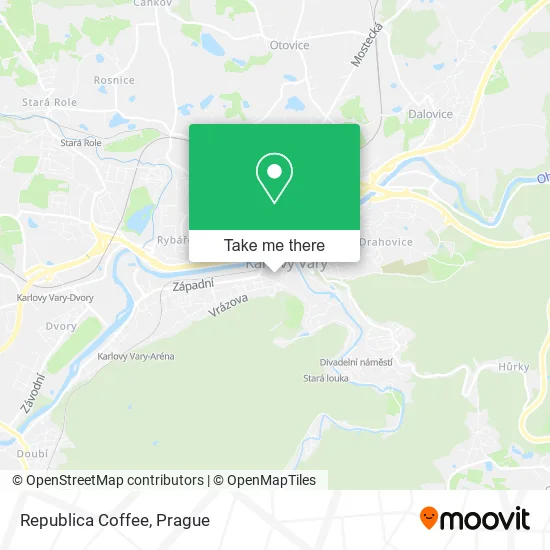 Карта Republica Coffee