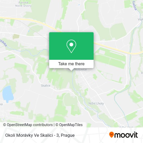 Okolí Morávky Ve Skalici - 3 map