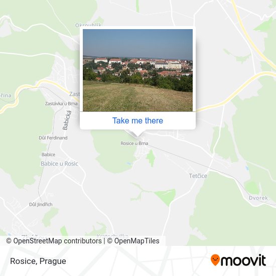 Карта Rosice