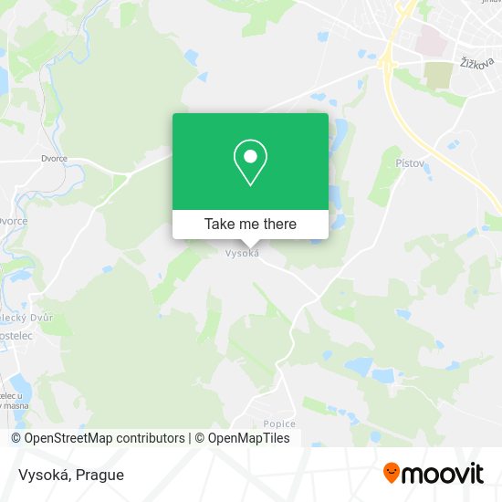 Карта Vysoká
