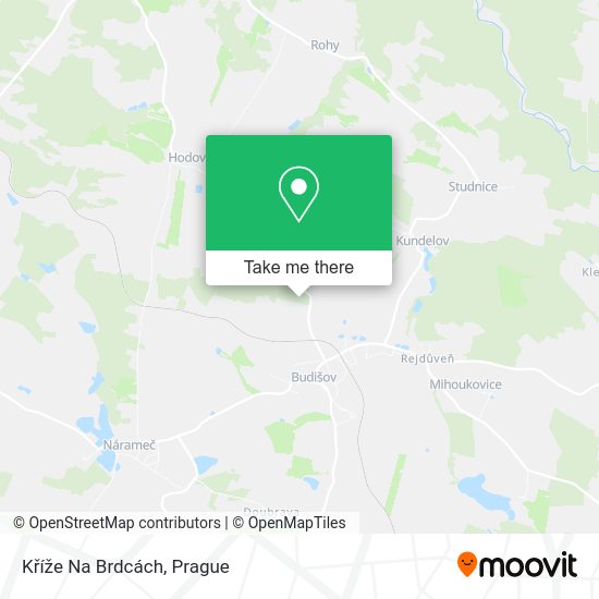 Kříže Na Brdcách map