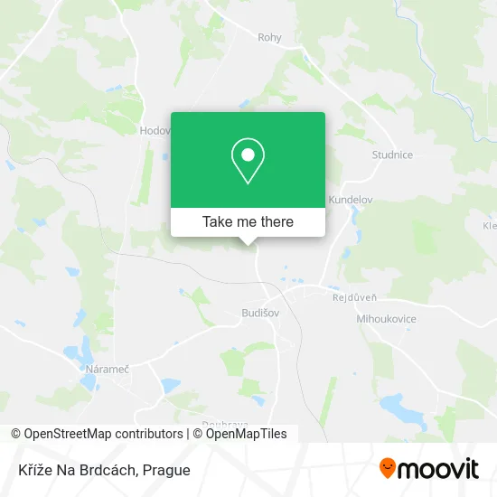 Kříže Na Brdcách map