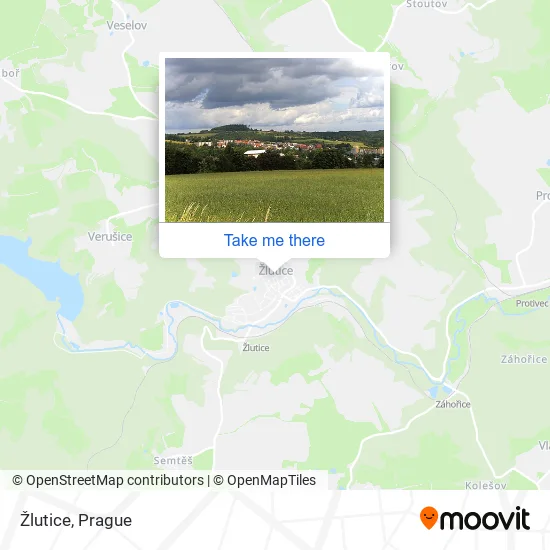 Карта Žlutice