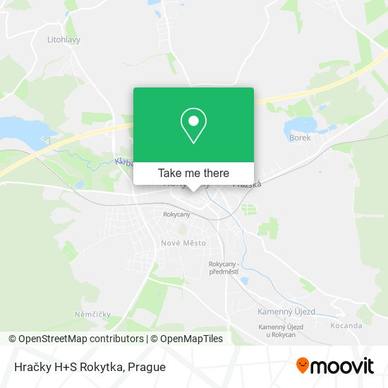 Hračky H+S Rokytka map