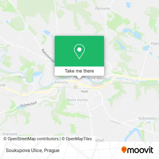Карта Soukupova Ulice