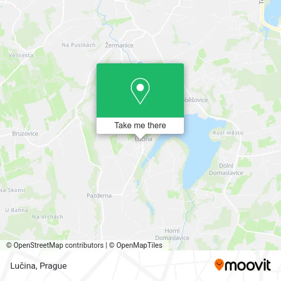Карта Lučina