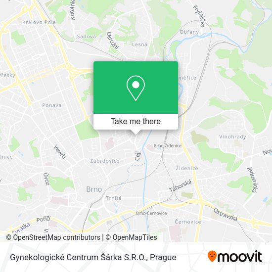 Gynekologické Centrum Šárka S.R.O. map