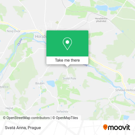 Карта Svatá Anna