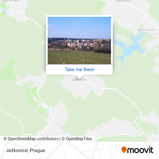 Карта Ježkovice