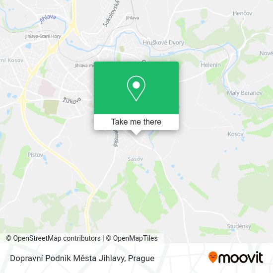 Dopravní Podnik Města Jihlavy map