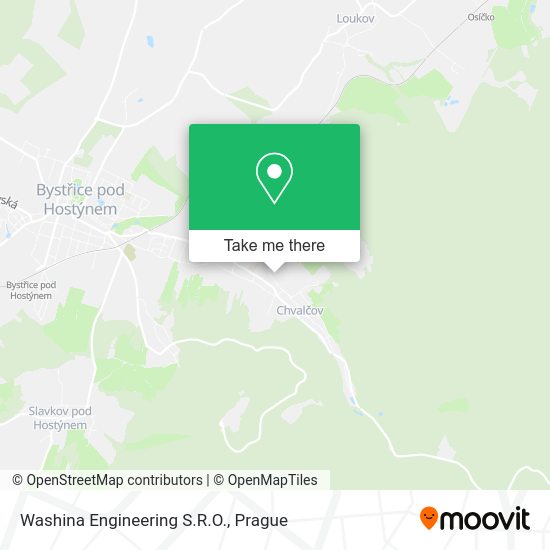 Карта Washina Engineering S.R.O.