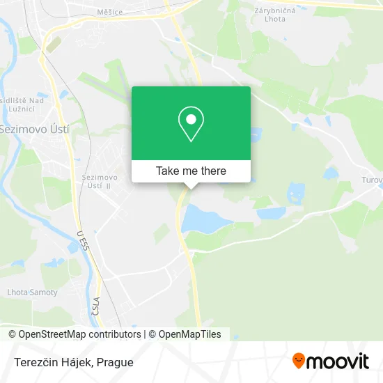 Карта Terezčin Hájek