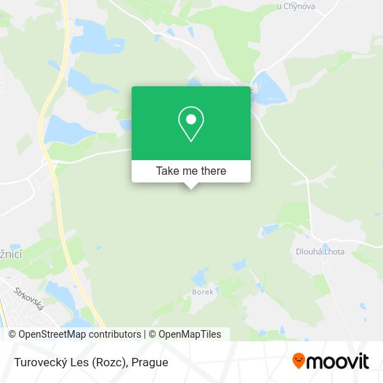 Turovecký Les (Rozc) map
