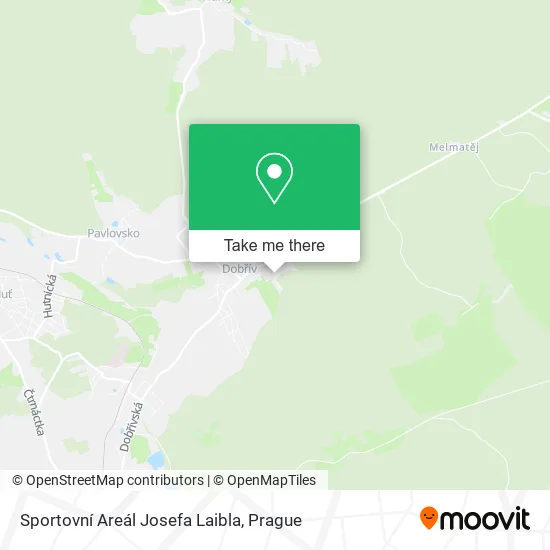 Карта Sportovní Areál Josefa Laibla