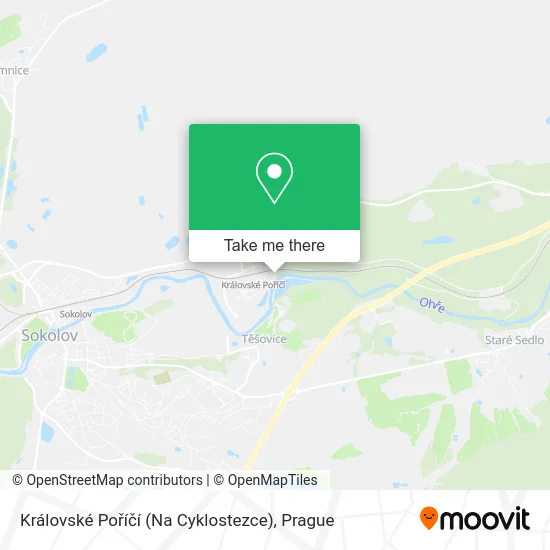 Карта Královské Poříčí (Na Cyklostezce)