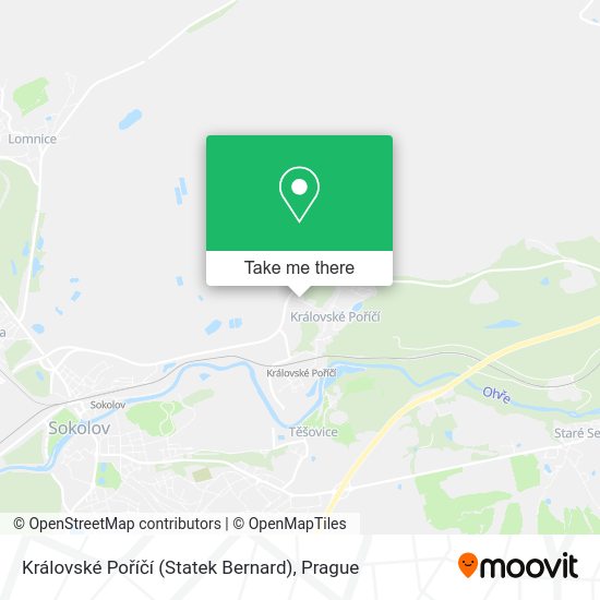 Královské Poříčí (Statek Bernard) map