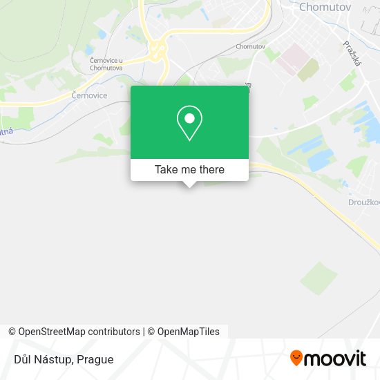 Карта Důl Nástup