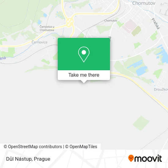 Карта Důl Nástup