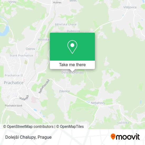 Dolejší Chalupy map