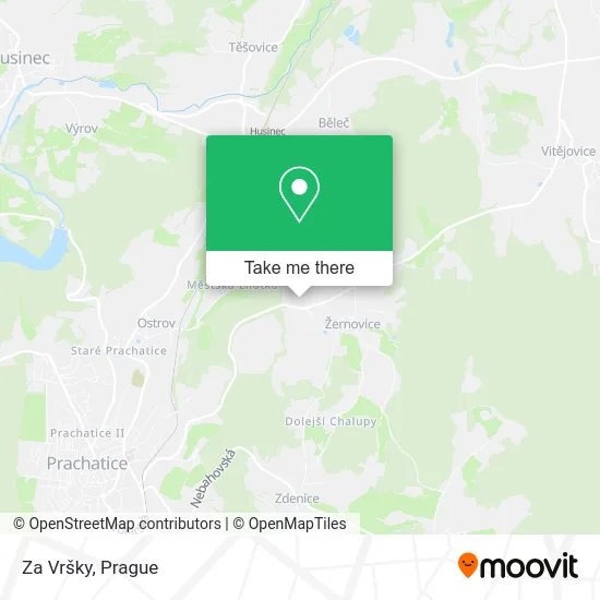 Карта Za Vršky