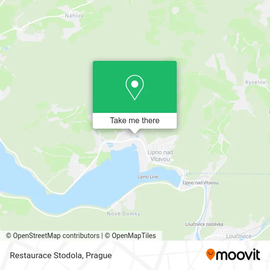 Карта Restaurace Stodola