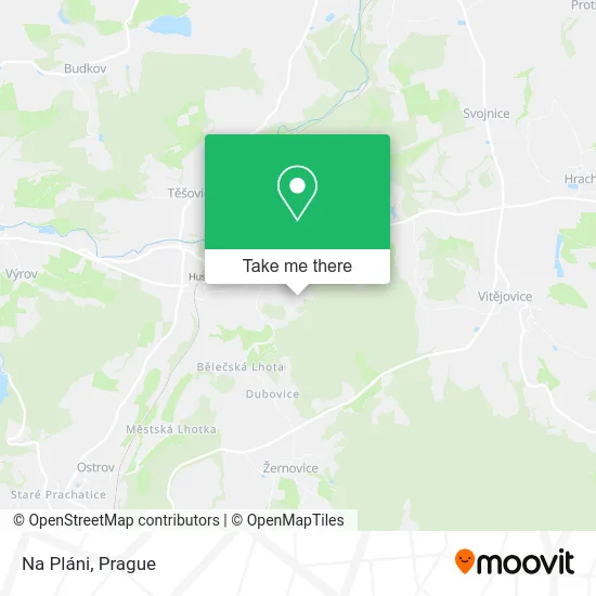 Карта Na Pláni