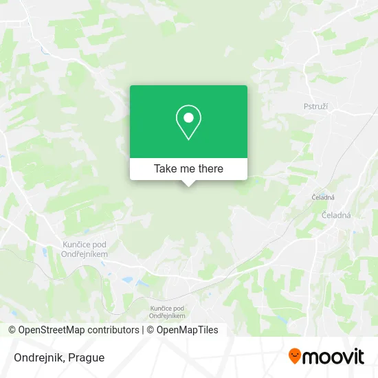 Карта Ondrejnik