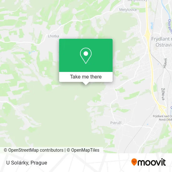 Карта U Solárky