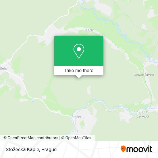 Stožecká Kaple map