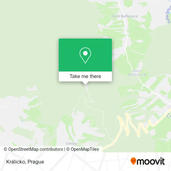 Карта Králicko