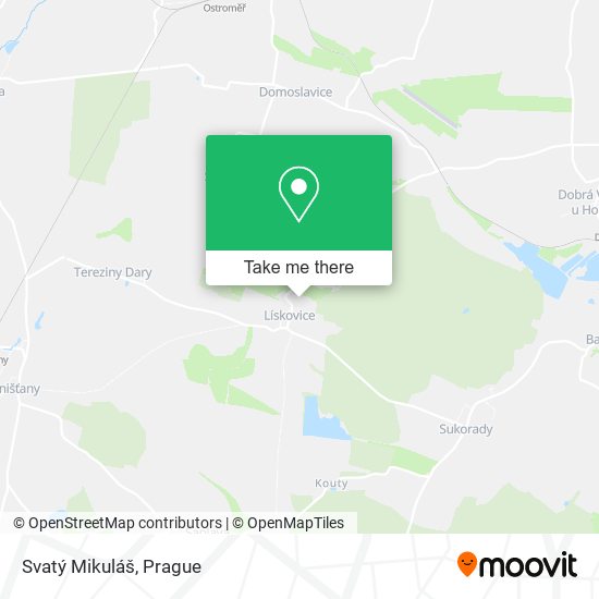 Svatý Mikuláš map