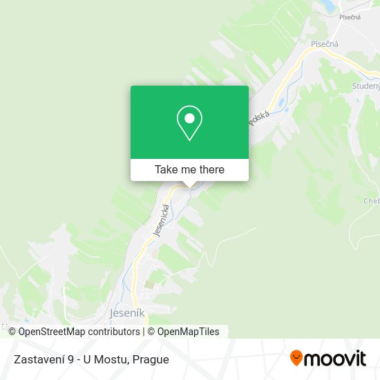 Zastavení 9 - U Mostu map