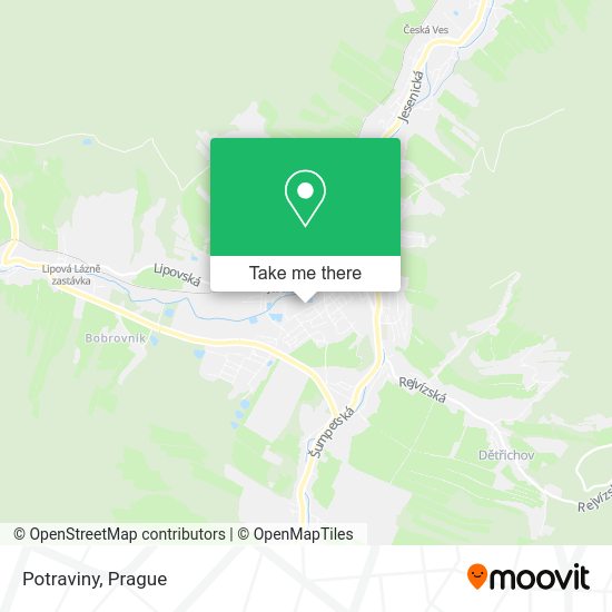 Карта Potraviny