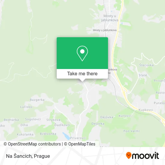 Карта Na Šancich