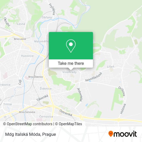 Mdg Italská Móda map