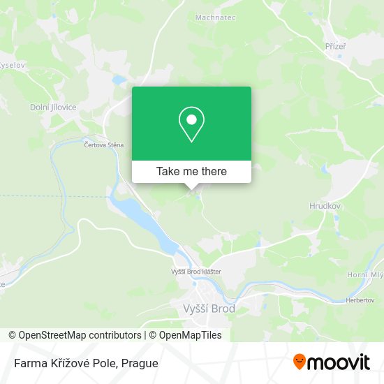 Farma Křížové Pole map