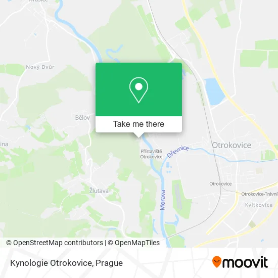 Kynologie Otrokovice map