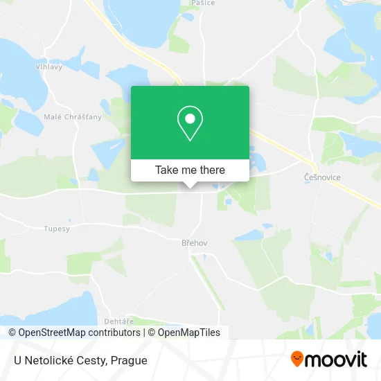 Карта U Netolické Cesty