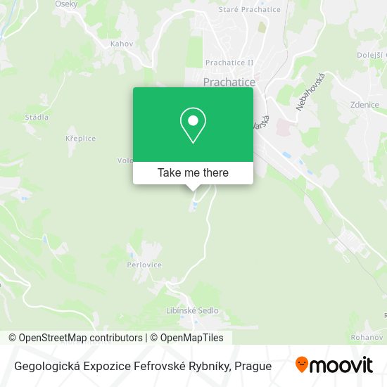 Gegologická Expozice Fefrovské Rybníky map