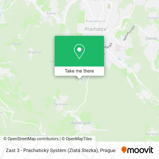 Карта Zast 3 - Prachatický Systém (Zlatá Stezka)