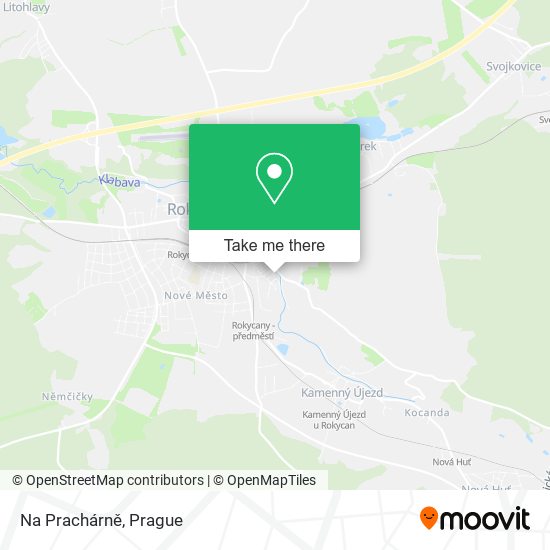 Na Prachárně map